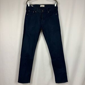 Jack & Jones Men's 30x30 Navy Glenn Slim Fit 5 Pocket Pants Trousers Button Fly